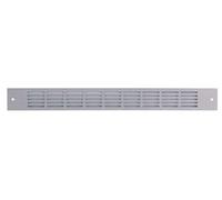Grille plate 488 375x30mm argent - - 9103