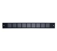 Grille plate 488 375x30mm noir - - 17376