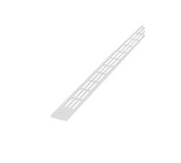 Grille plate alu 478/1 275mm blanc ral 9010- - 11938
