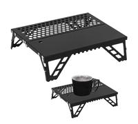 Grille pliable pour feu de camp | Grille pliable en d'aluminium pour feu de camp, grille de barbecue compacte pour terrasse, extérieur, barbecue, fêtes, randonnées, aventures