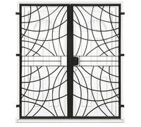 Grille porte Arcade -2 vantaux pour encadrure H=190 cm x L=160 cm (côte tableau)