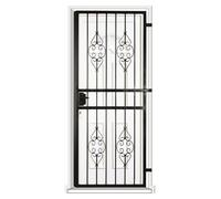 Grille porte Byzance -1 vantail pour encadrure H=210 cm x L=90 cm (côte tableau)