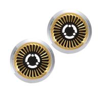 Grille pour Cuisinière à Gaz en Acier Inoxydable, Lot de 2 | Distribution Uniforme, Sécurité Renforcée, Ajustement, Installation Facile, pour Wok et Gaz