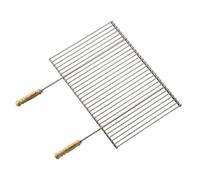 Grille professionnelle 58,5 - BARBECOOK - Chromée - Bois FSC - Diamètre du fil 5mm