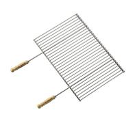 Grille professionnelle 70 - BARBECOOK - Chromée - Bois FSC - Métal