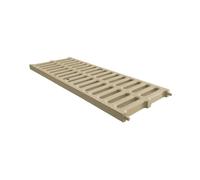 Grille PVC anti-choc légère 18KN 200x500mm sable