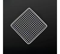 Grille Rectangulaire 40x20cm Antiadhésive Camping Grille Rectangulaire | Acier inoxydable , résistant à la rouille, idéal camping, pique-nique, jardin, format 36x15cm(20x20cm)