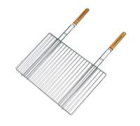Grille rectangulaire - CAMPINGAZ - Double 54 x 38 cm - Métal - Cuisson optimale - Barbecue