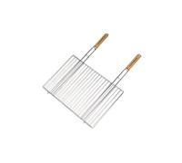 Grille rectangulaire double 54 x 38 cm pour Barbecue