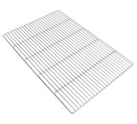 Grille rectangulaire en acier inoxydable, dimensions 60 x 40 cm