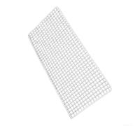 Grille rectangulaire portable 40 x 20 cm légère | Acier inoxydable 304, résistant à la rouille, taille de 36 x 15 cm, convient aux petits grills, idéal pour les voyages en