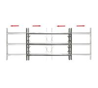 Grille réglable de sécurité de fenêtres - KEENSO - FASHTROOM - Blanc - Acier - < 300 kg