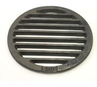 Grille ronde 20 cm Grille à cendres en fonte Grille de foyer