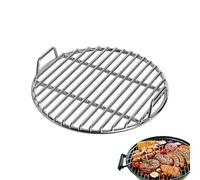 Grille ronde au charbon de bois - Grille de four robuste, grille de barbecue ronde, panier de gril en acier inoxydable, grille de cuisson | Grille de cuisson pour la maison, l'extérieur, le barbecue