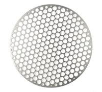 Grille ronde en acier inoxydable, 18 cm/20 cm/22 cm/24 cm/26 cm/28 cm/30 cm pour camping, pique-nique (30 cm)