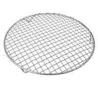 Grille ronde en acier inoxydable, diamètre de 13 à 35 cm, pour cuisson au four ou au grill