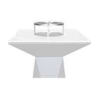 Grille support acier carbone pour brasero - Artiss