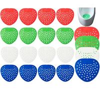 Grille Urinoir,20PCS Ecrans pour Urinoir,Tamis D'urinoir Parfumés,Desodorisant Urinoir,Filtre à Urinoir,Filtres D'urinoir Parfumés pour Urinoir,Spatter-Less Filtres pour Urinoir