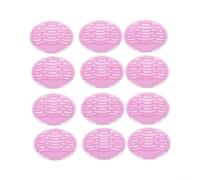 Grille Urinoir Anti-Éclaboussure 16cm Parfumée 30 Jours(Pink) | Parfum intégré pour durable 30 jours, air frais constant, supérieur aux galets, pour idéal sanitaires publics