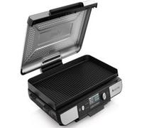 Grille viande Ninja Sizzle Indoor Grill &Flat Plate XL GX101EU 1450W Noir Inox silver