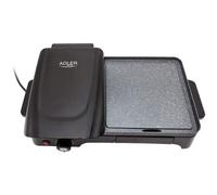 Grille Viande & Plancha Électrique De Table 2 En 1 2200w Noir