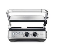 Sage Grille-viande SGR700BSS4EEU1 – BBQ & Press Grill inox brossé, 2 zones, plaques 33x25 cm