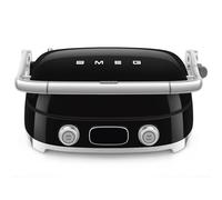 Grill multi-fonction SMEG noir MGF01BLEU
