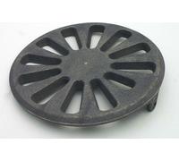Grille vibrante ronde 20,0 cm avec broche Grille en fonte Grille de four