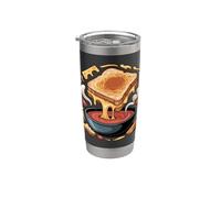 Grilled Cheese and Tomato Soup Comfort Food Gobelet isotherme en acier inoxydable double paroi