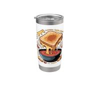 Grilled Cheese and Tomato Soup Comfort Food Gobelet isotherme en acier inoxydable double paroi