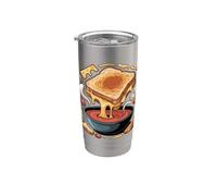 Grilled Cheese and Tomato Soup Comfort Food Gobelet isotherme en acier inoxydable double paroi
