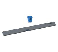 Grilles de caniveaux de douche Geberit CleanLine50, 245637QC1, Couleur: poli / chrome noir - CM