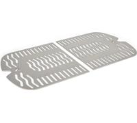 Grilles de cuisson en acier inoxydable INOX pour Weber Traveler | lavables au lave-vaisselle - set de 2 moitiés