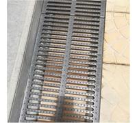 Grilles De Drainage pour Sols en Béton/Boue, Grilles D'égouts Antidérapantes pour Garages, Restaurants, Cuisines Et Jardins, Crépines De Drainage Linéaires., 50X20X2CM/19.5X7.8X0.78IN