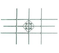 Grilles de fenêtre, galvanisées à chaud, dimensions 1140 x 690 mm, coupables