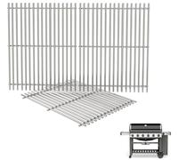 Grilles de gril SUS 304 Genesis II 610 7 mm pour Weber Genesis II E-610 S-610 E-640 S-640 Series Pièces de rechange, 66096 66803 Grilles de gril pour Genesis II LX E-640 S-640 Pièces de grill en acier