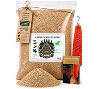 GRILL'N CHIPS® Sciure de Hêtre pour Fumoir 4 Kg - Bois de Fumage à Froid