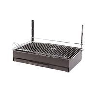 Grilloir en acier Vulcain 3654, L.62 x l.43 x H.36 cm