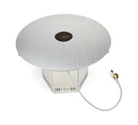 Grillrost.com Das Original Camping Plaque de feu enfichable en Acier Inoxydable - Parfait pour Le Camping, Le Balcon, Le Parc & Le Festival