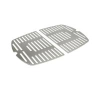 Grille de cuisson en acier inoxydable INOX pour la gamme Weber Q1000 | lavable au lave-vaisselle - EN DEUX PARTIES -