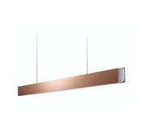 Grimmeisen Licht Onyxx Linea Pro Stylecover Métal Pendelleuchte, bronze, embout argent