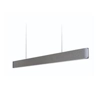 Grimmeisen Licht Onyxx Linea Pro Stylecover Pierre Naturelle Pendelleuchte, aspect béton, embout argent