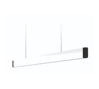 Grimmeisen Licht Onyxx Linea Pro Stylecover Verre Acrylique Pendelleuchte, blanc brillant, embout noir
