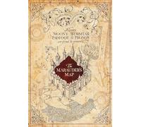 Grindstore Maxi poster de la carte du maraudeur Harry Potter - Grande impression murale plastifiée pour décoration murale, maison, bureau, salle de classe, idée cadeau, impression décorative 91,5 x 61