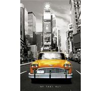 Grindstore Maxi poster plastifié New York Taxi numéro 1