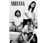 Grindstore Maxi poster plastifié Nirvana pour salle de bain