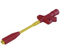 Grip-fils Hirschmann Test & Measurement KLEPS 2800 rt enfichable 4 mm CAT III 1000 V rouge
