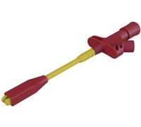 Grip-fils Hirschmann Test & Measurement KLEPS 2800 rt enfichable 4 mm CAT III 1000 V rouge
