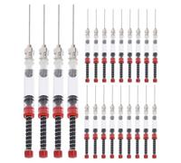 GRIRIW 22 Pièces Dispositif Absorbeur D'encre pour Stylo-plume en Acier Inoxydable et Plastique, Outil de Remplissage Facile et Nettoyage sans Effort, pour École et Professionnels