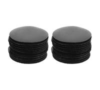 GRIRIW 50 Paires Fixateurs Adhésifs pour Tapis de Voiture Antidérapants en Nylon Noir, Pastilles Autocollantes Double Face, Adhérence Forte et Design Discret pour Usage Automobile